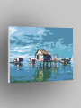 Картина по номерам &amp;quot;Дома на воде&amp;quot;