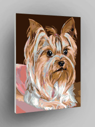 Raqamlar bo&#039;yicha rasm &quot;Kuchuk rasmi&quot;