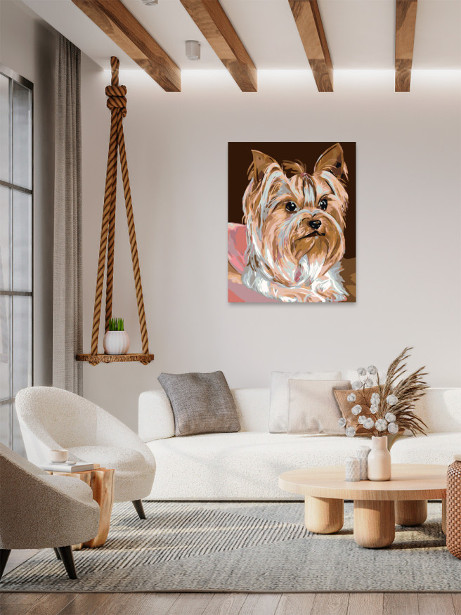 Raqamlar bo&amp;#039;yicha rasm &amp;quot;Kuchuk rasmi&amp;quot;