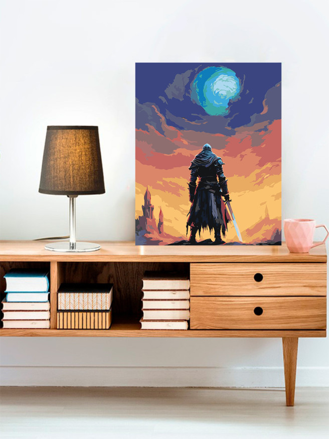 Картина по номерам &amp;quot;Воин&amp;quot;