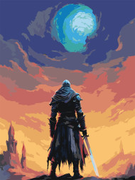 Картина по номерам &amp;quot;Воин&amp;quot;