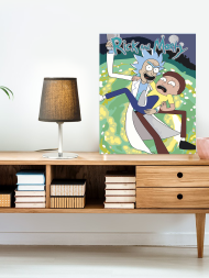 Raqamlar bo‘yicha rasm "Rick va Morty"