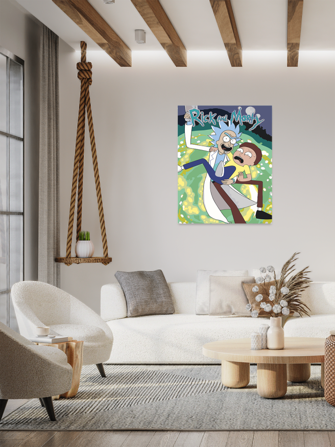 Raqamlar bo‘yicha rasm &amp;quot;Rick va Morty&amp;quot;