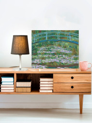 Raqamlar bo&#039;yicha rasm &quot;Klod Mone - Nilufarli hovuz (Yapon ko&#039;prigi)&quot;