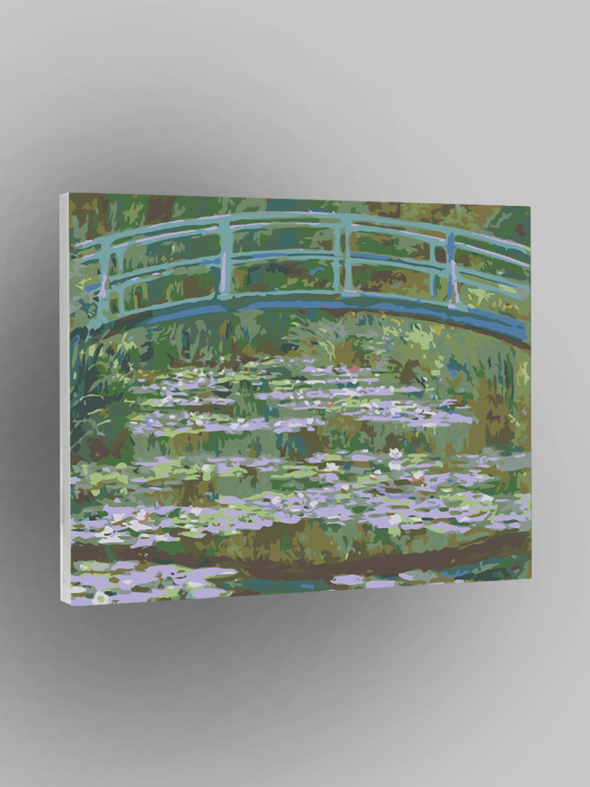 Картина по номерам &amp;quot;Клод Моне - Пруд с кувшинками (Японский мостик)&amp;quot;