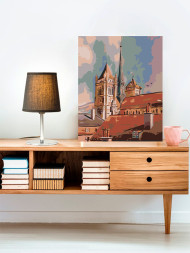 Raqamlar bo'yicha rasm "Peshindan keyin shaharda"