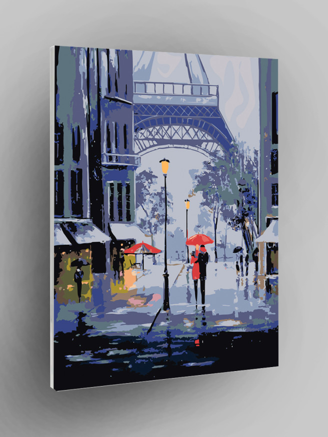 Raqamlar bo&amp;#039;yicha rasm &amp;quot;Fransiya ko&amp;#039;chalari&amp;quot;