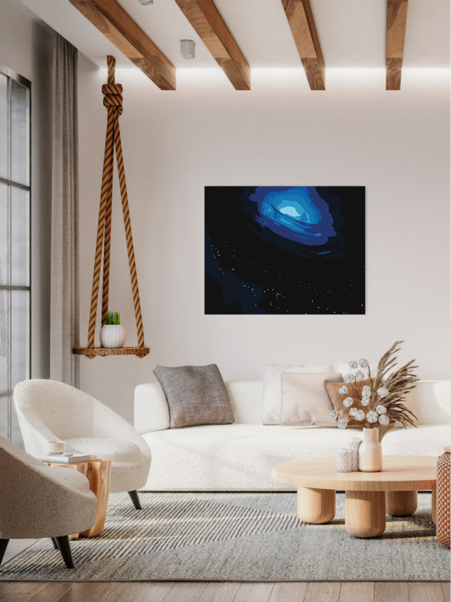 Raqamlar bo&amp;#039;yicha rasm &amp;quot;Kosmos&amp;quot;