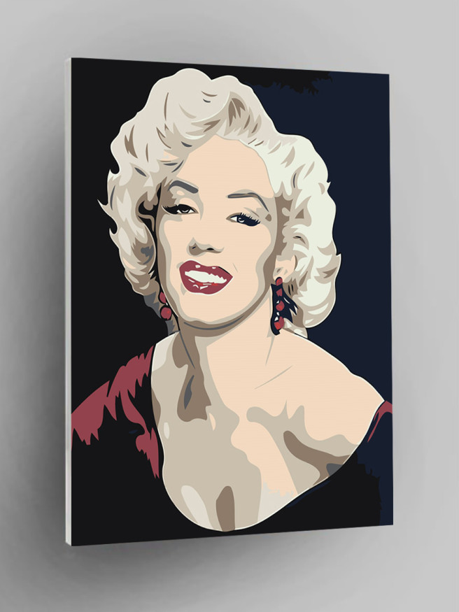 Картина по номерам &amp;quot;Мэрилин Монро&amp;quot;