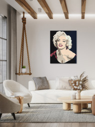 Картина по номерам &amp;quot;Мэрилин Монро&amp;quot;
