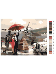 Картина по номерам &amp;quot;Любовное путешествие&amp;quot;