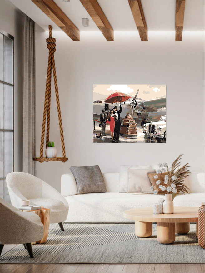 Картина по номерам &amp;quot;Любовное путешествие&amp;quot;