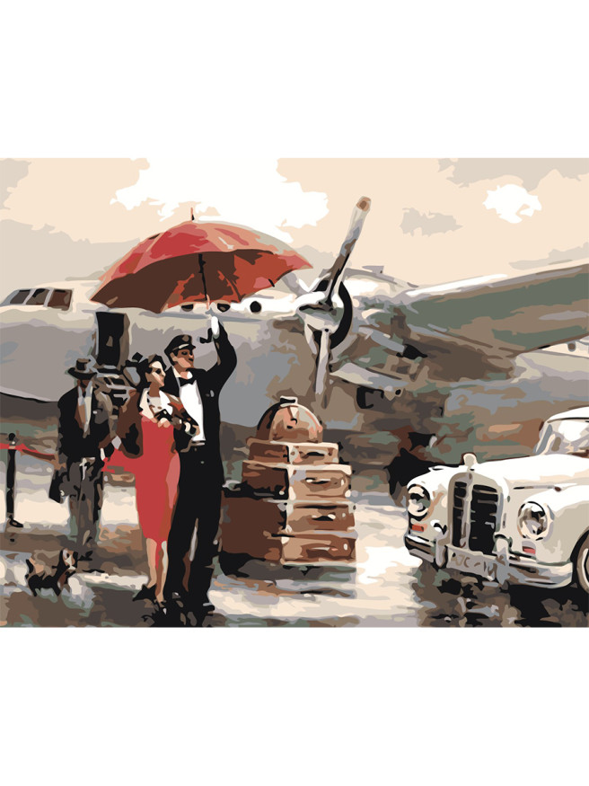 Картина по номерам &amp;quot;Любовное путешествие&amp;quot;