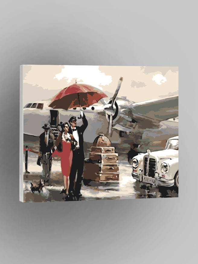 Картина по номерам &amp;quot;Любовное путешествие&amp;quot;