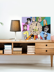 Raqamlar bo‘yicha rasm &quot;Gravity Falls&quot;