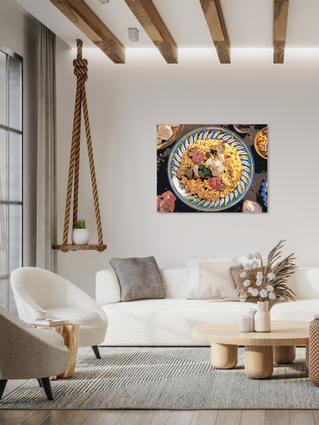 Картина по номерам &amp;quot;Узбекский плов&amp;quot;