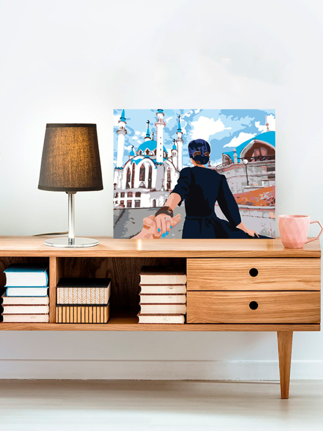 Raqamlar bo&amp;#039;yicha rasm &amp;quot;Kul Sharif bo&amp;#039;yicha sayr&amp;quot;