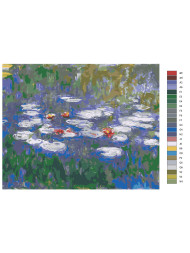 Картина по номерам &amp;quot;Клод Моне - Водяные лилии&amp;quot;