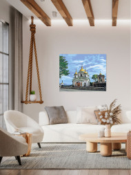 Картина по номерам "Церковь"