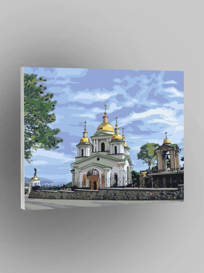 Картина по номерам &amp;quot;Церковь&amp;quot;