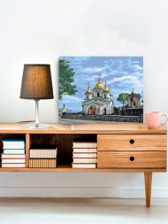 Картина по номерам "Церковь"
