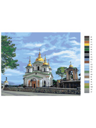 Картина по номерам "Церковь"
