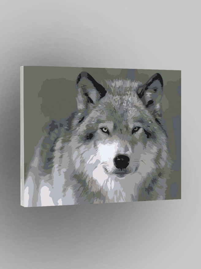 Картина по номерам &amp;quot;Волк&amp;quot;