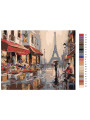 Картина по номерам &amp;quot;Улица в Париже&amp;quot;