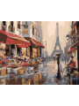 Картина по номерам &amp;quot;Улица в Париже&amp;quot;