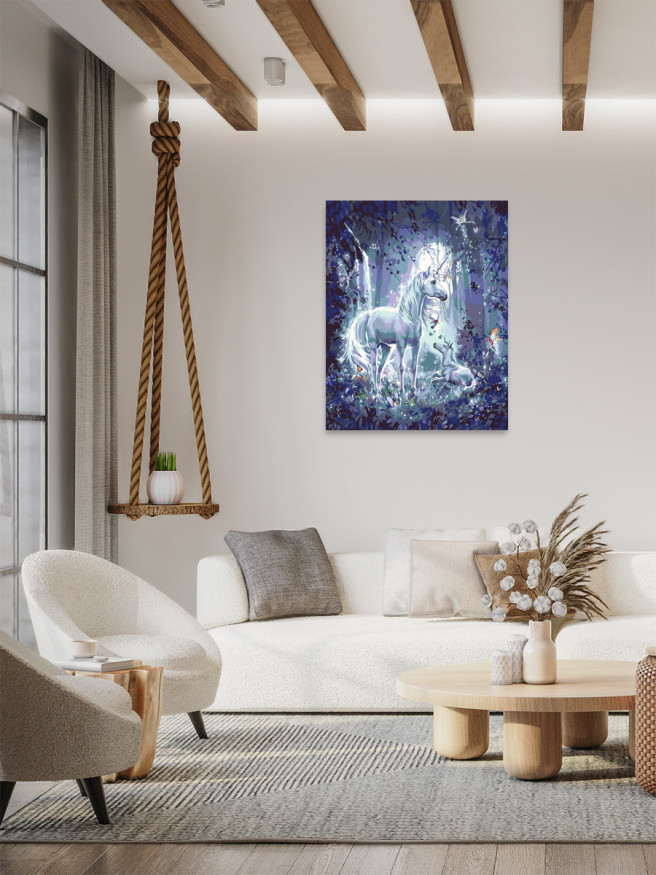 Raqamlar bo&amp;#039;yicha rasm &amp;quot;Yakkashoxlar oilasi&amp;quot;