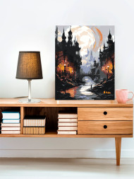 Raqamlar bo&#039;yicha rasm &quot;Qulflash&quot;