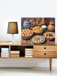 Картина по номерам &amp;quot;Узбекский дастархан&amp;quot;