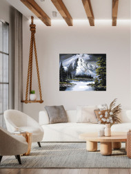 Raqamlar bo&#039;yicha rasm &quot;Ertak tog&#039;lari&quot; 