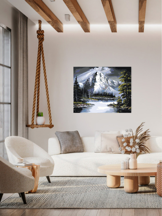 Raqamlar bo&amp;#039;yicha rasm &amp;quot;Ertak tog&amp;#039;lari&amp;quot; 