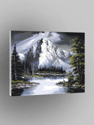 Raqamlar bo&#039;yicha rasm &quot;Ertak tog&#039;lari&quot; 