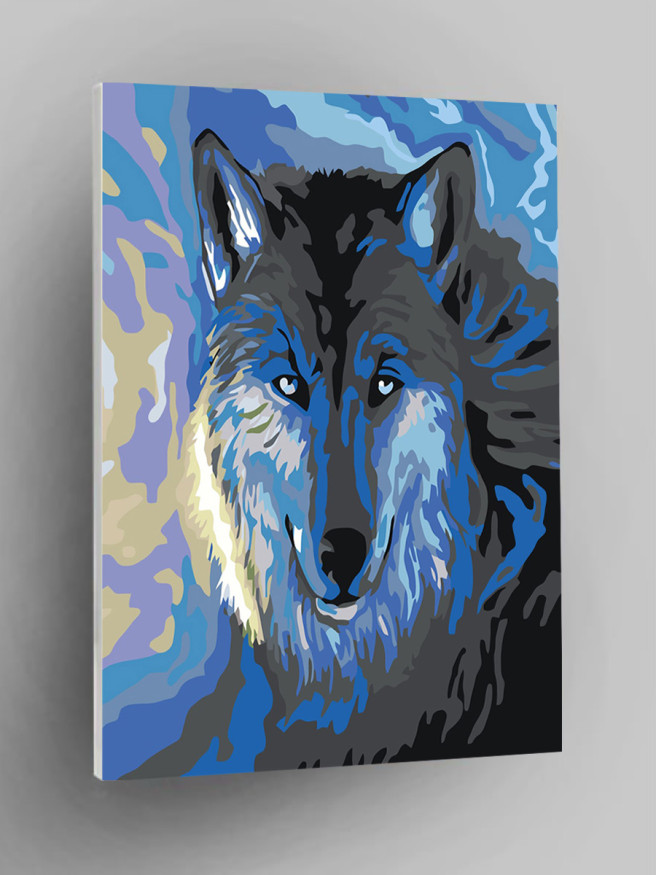 Картина по номерам &amp;quot;Волк&amp;quot;