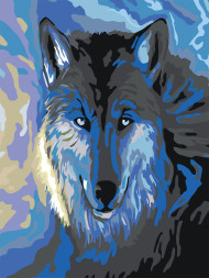 Картина по номерам "Волк"