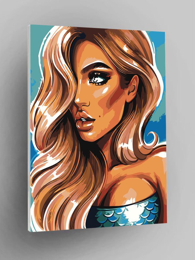 Raqamlar bo&amp;#039;yicha rasm &amp;quot;Tushdagi qiz&amp;quot;