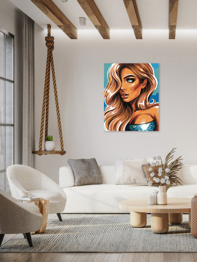 Raqamlar bo&amp;#039;yicha rasm &amp;quot;Tushdagi qiz&amp;quot;