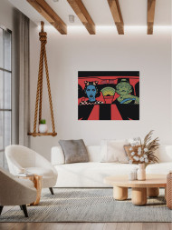 Raqamlar bo&#039;yicha rasm &quot;Taksi&quot;