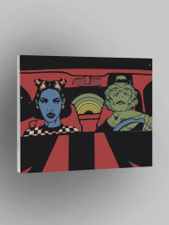 Raqamlar bo&#039;yicha rasm &quot;Taksi&quot;