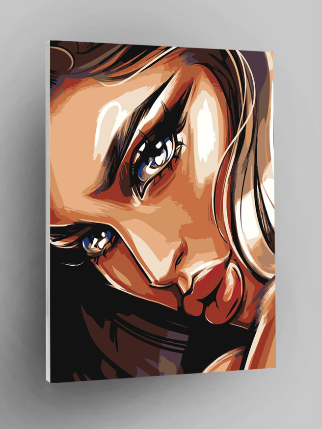 Raqamlar bo&amp;#039;yicha rasm &amp;quot;Go&amp;#039;zal qiz&amp;quot;