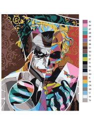 Raqamlar bo&#039;yicha rasm &quot;Joker&quot;