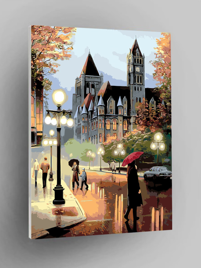 Raqamlar bo&amp;#039;yicha rasm &amp;quot;Shahar manzarasi&amp;quot;