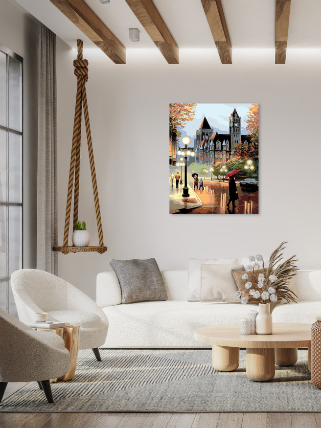 Raqamlar bo&amp;#039;yicha rasm &amp;quot;Shahar manzarasi&amp;quot;