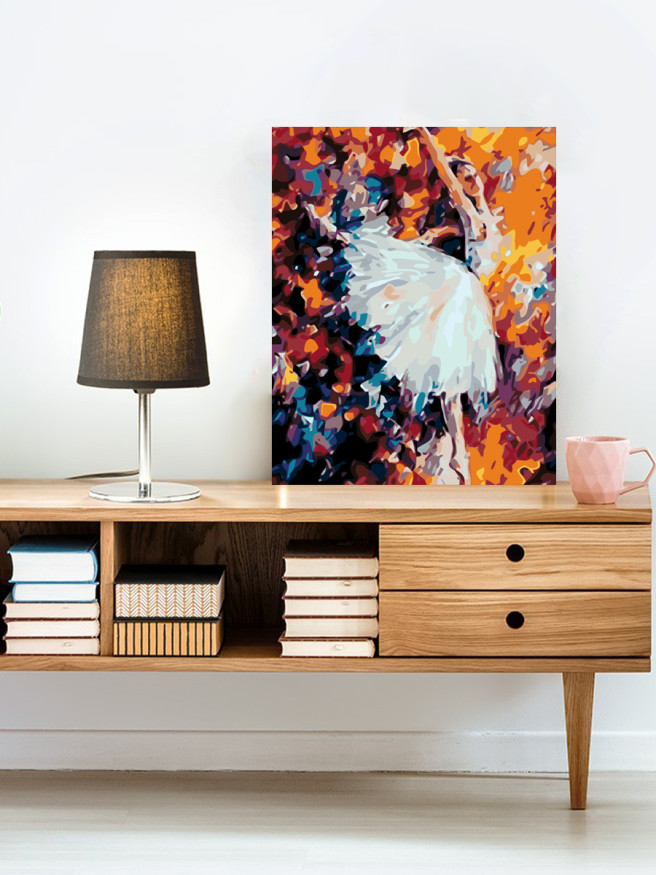 Картина по номерам &amp;quot;Балерина&amp;quot;
