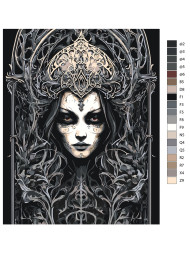 Raqamlar bo&#039;yicha rasm &quot;Jodugar&quot;