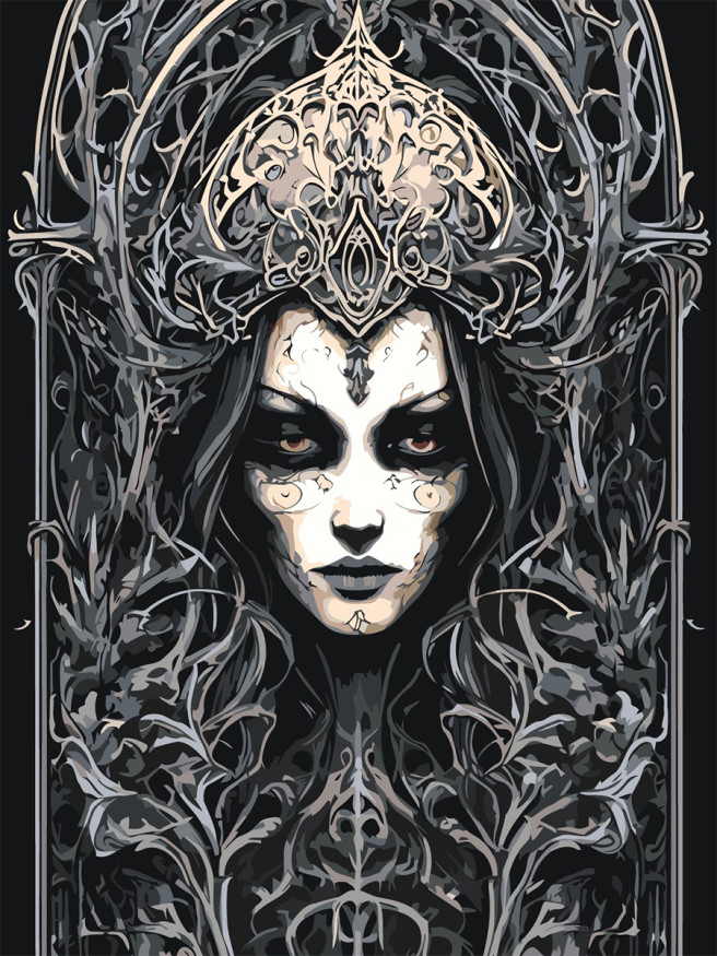 Raqamlar bo&amp;#039;yicha rasm &amp;quot;Jodugar&amp;quot;