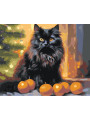 Картина по номерам &amp;quot;Чёрный кот&amp;quot;