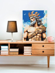 Картина по номерам "Мужчина из древней Греции"